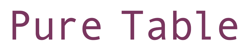 Pure table